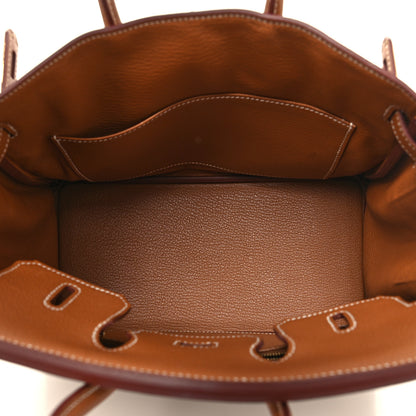 Hermes Togo Birkin 25 Gold 5 of 11