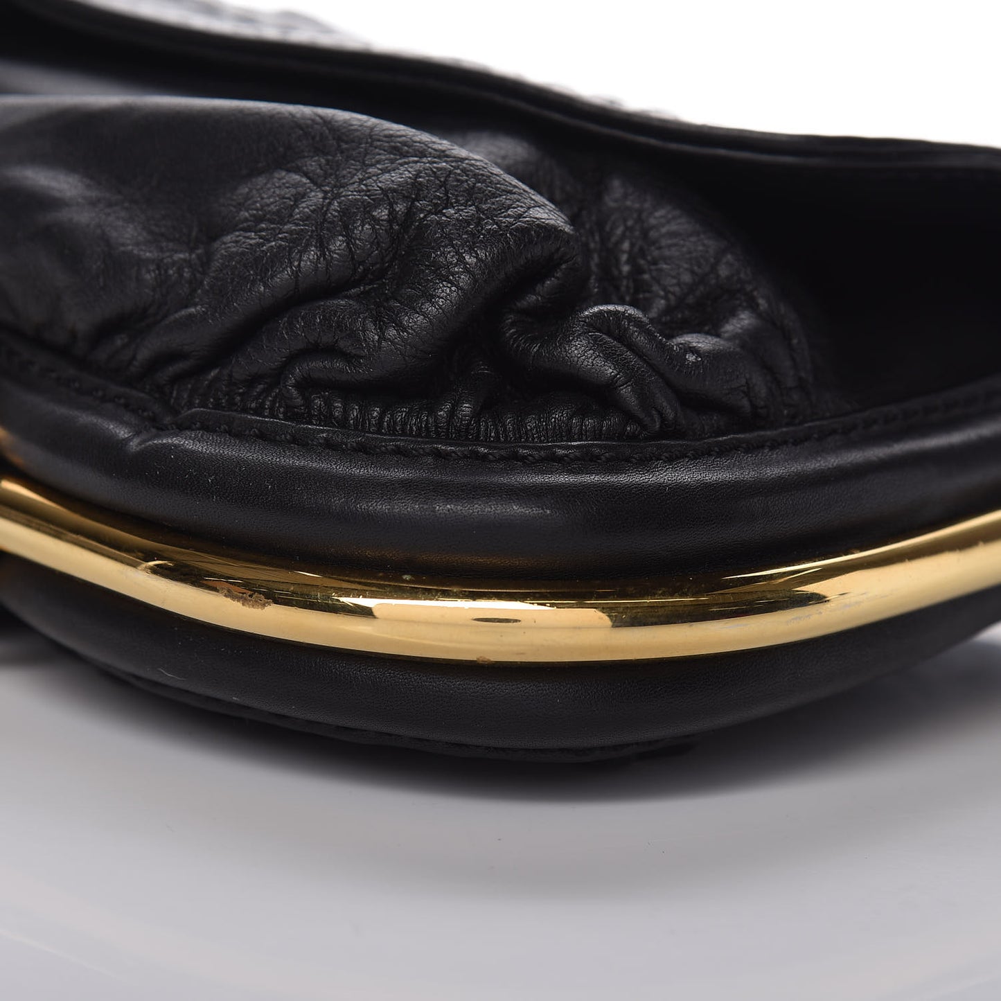 Calfskin Arad Clutch Black
