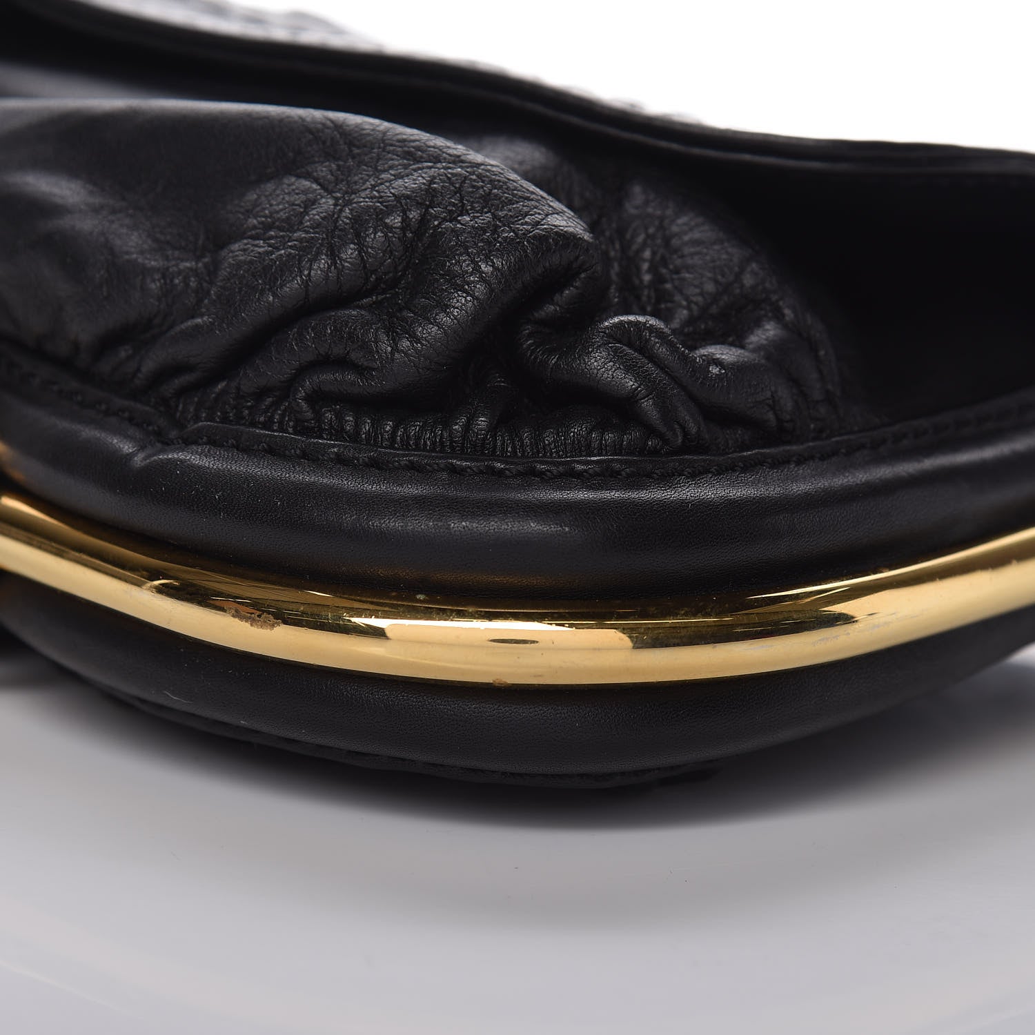 Jimmy Choo Calfskin Arad Clutch Black 6 of 11