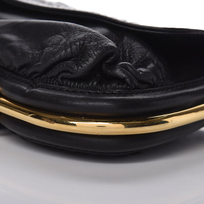 Jimmy Choo Calfskin Arad Clutch Black 6 of 11