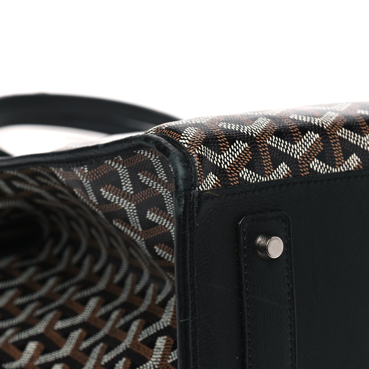 Goyard Goyardine Marquises Tote Black 8 of 14