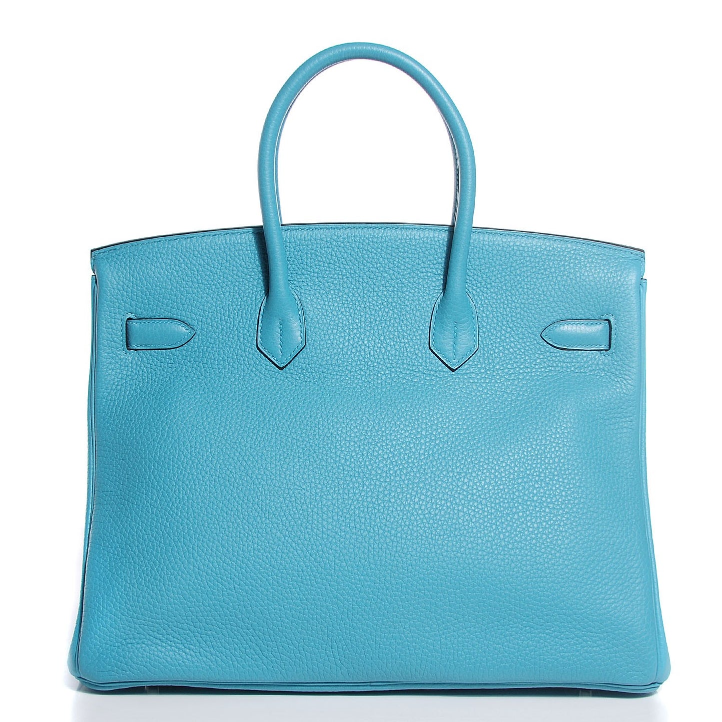 Togo Birkin 35 Bleu Saint Cyr