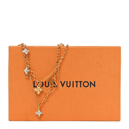 Louis Vuitton Metal Crystal Blooming Supple Necklace 6 of 6
