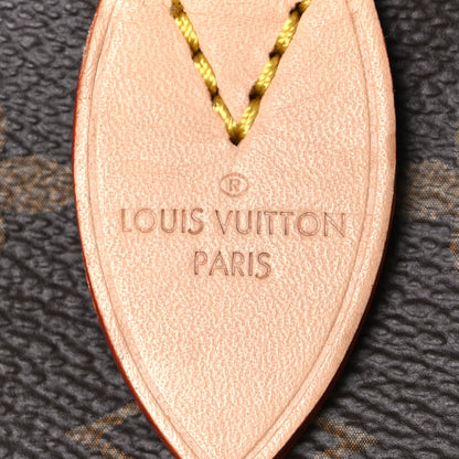 Louis Vuitton Monogram Speedy Bandouliere 20 Black 6 of 10