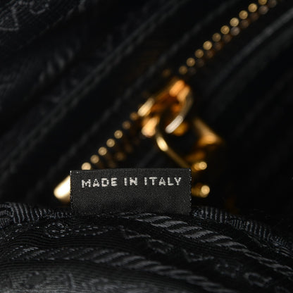 Prada Saffiano Lux Bowler Black 7 of 8