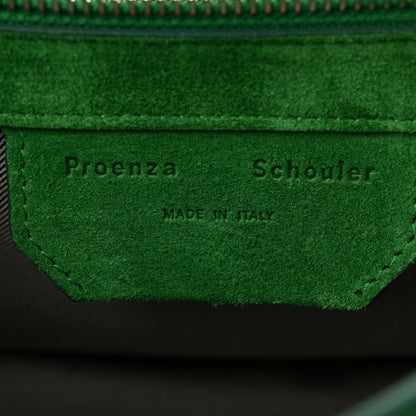 Proenza Schouler Suede Tiny PS1 Satchel Bottle Green 6 of 9