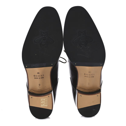 Gucci Calfskin Mens Captoe Oxford Loafers 9 Brown 7 of 16