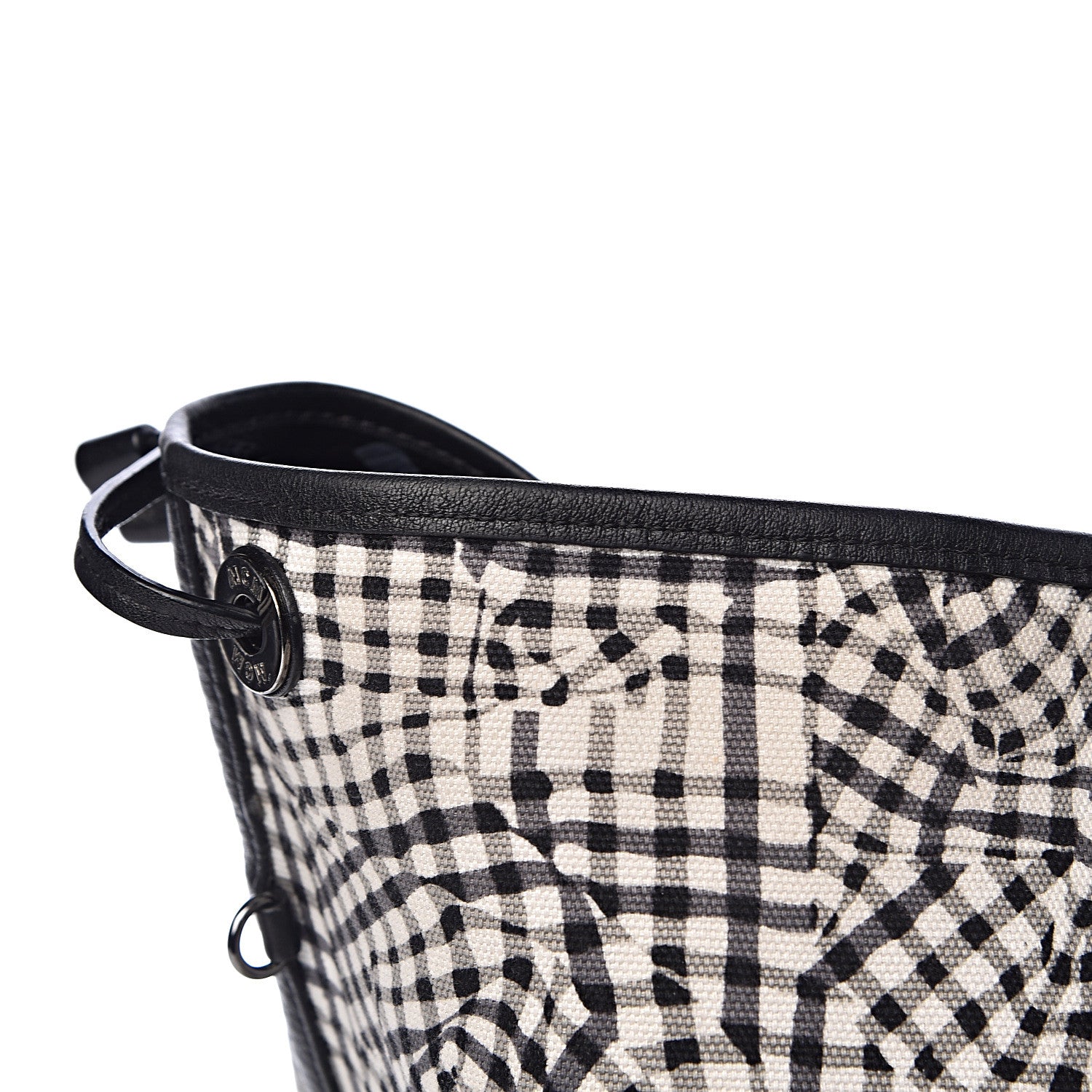 MCM Visetos Large Liz Reversible Shopper Tote Black 22 of 24