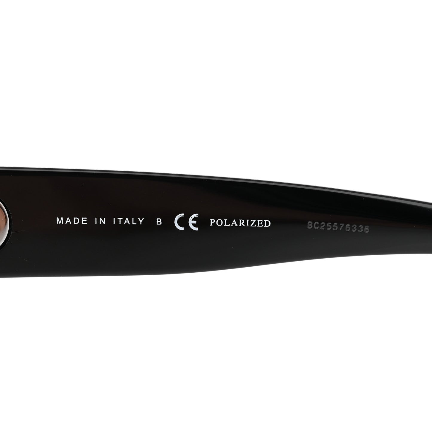 Acetate Polarized Pantos Sunglasses 5434-A Black