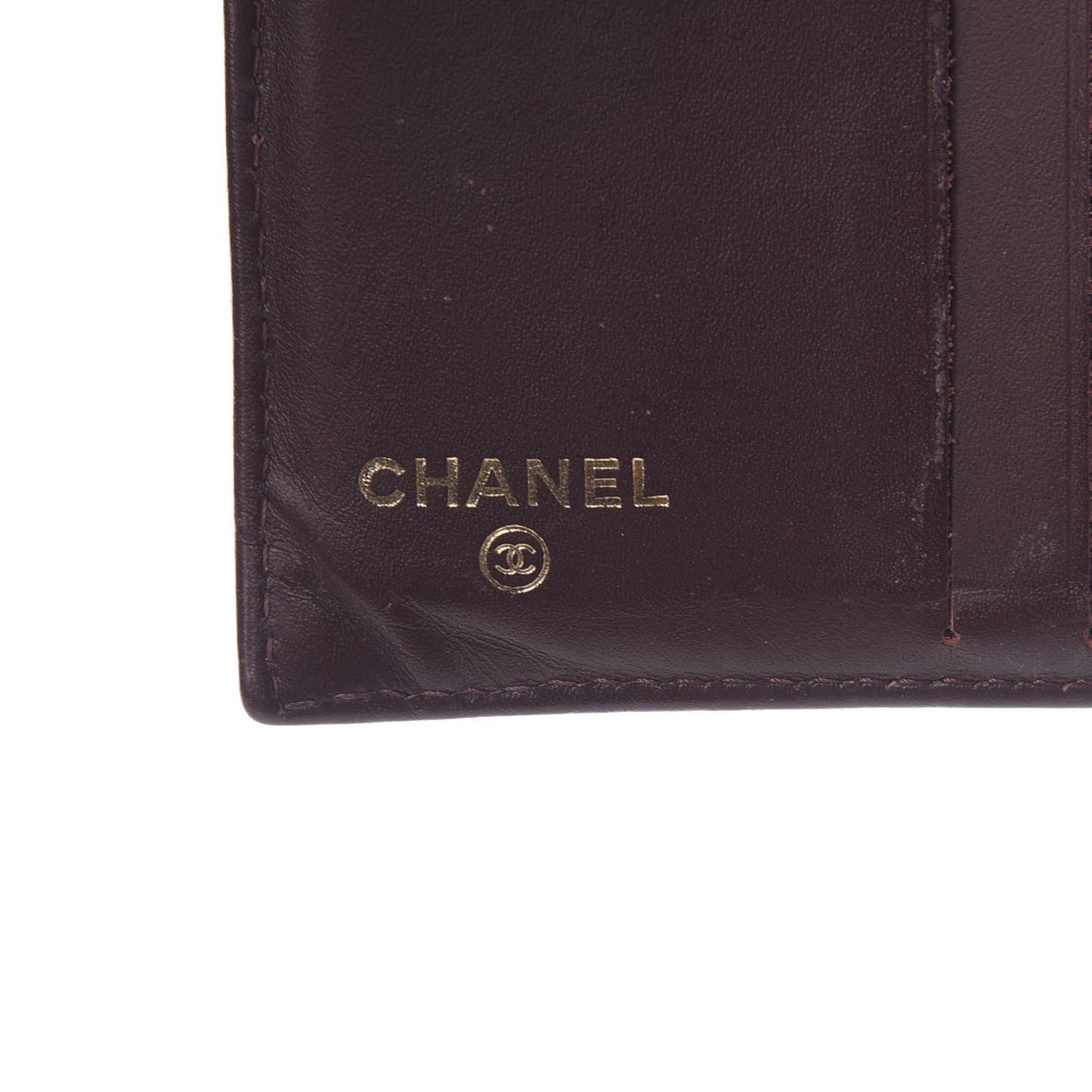 Caviar Quilted Compact French Flap Wallet Black