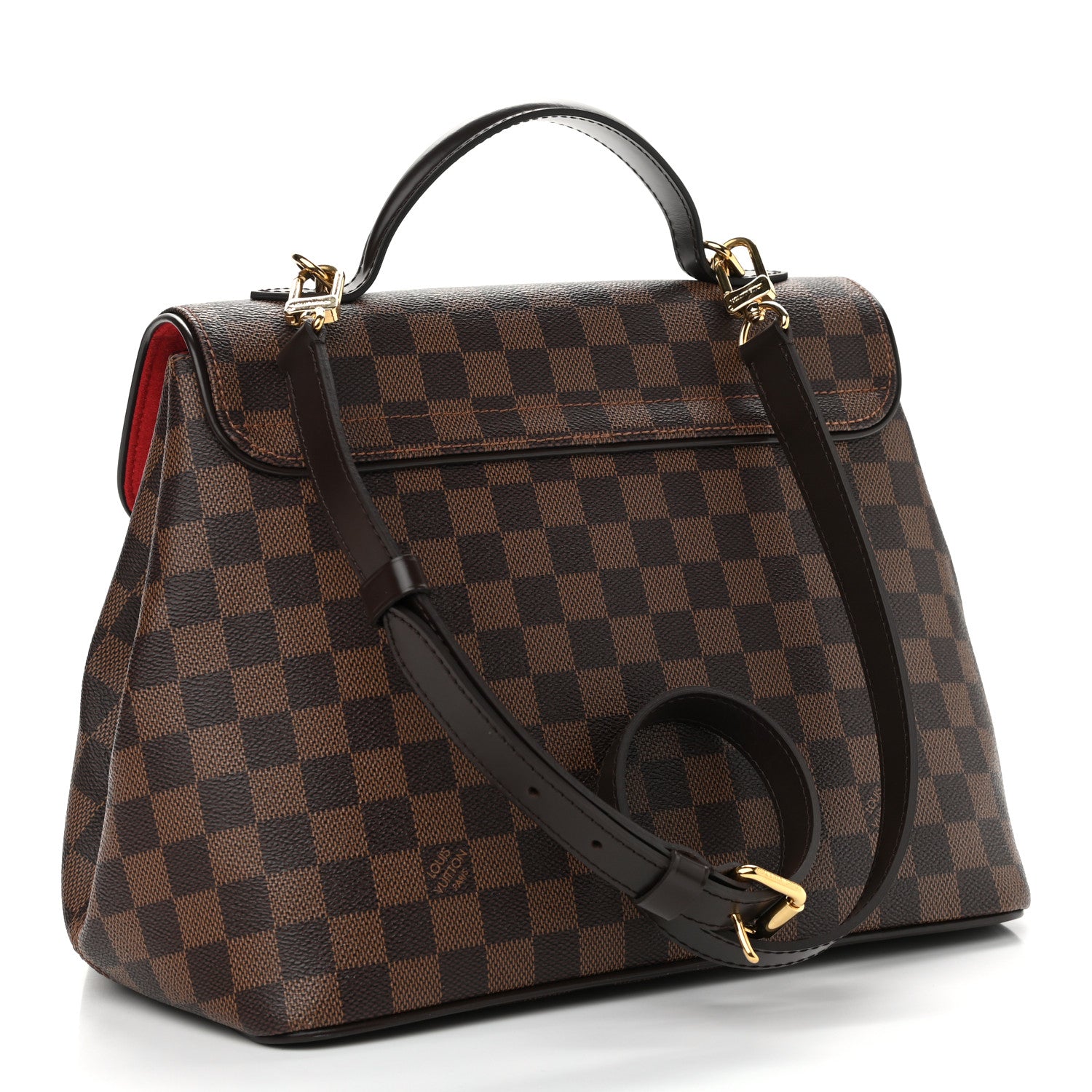 Louis Vuitton Damier Ebene Bergamo MM 3 of 10