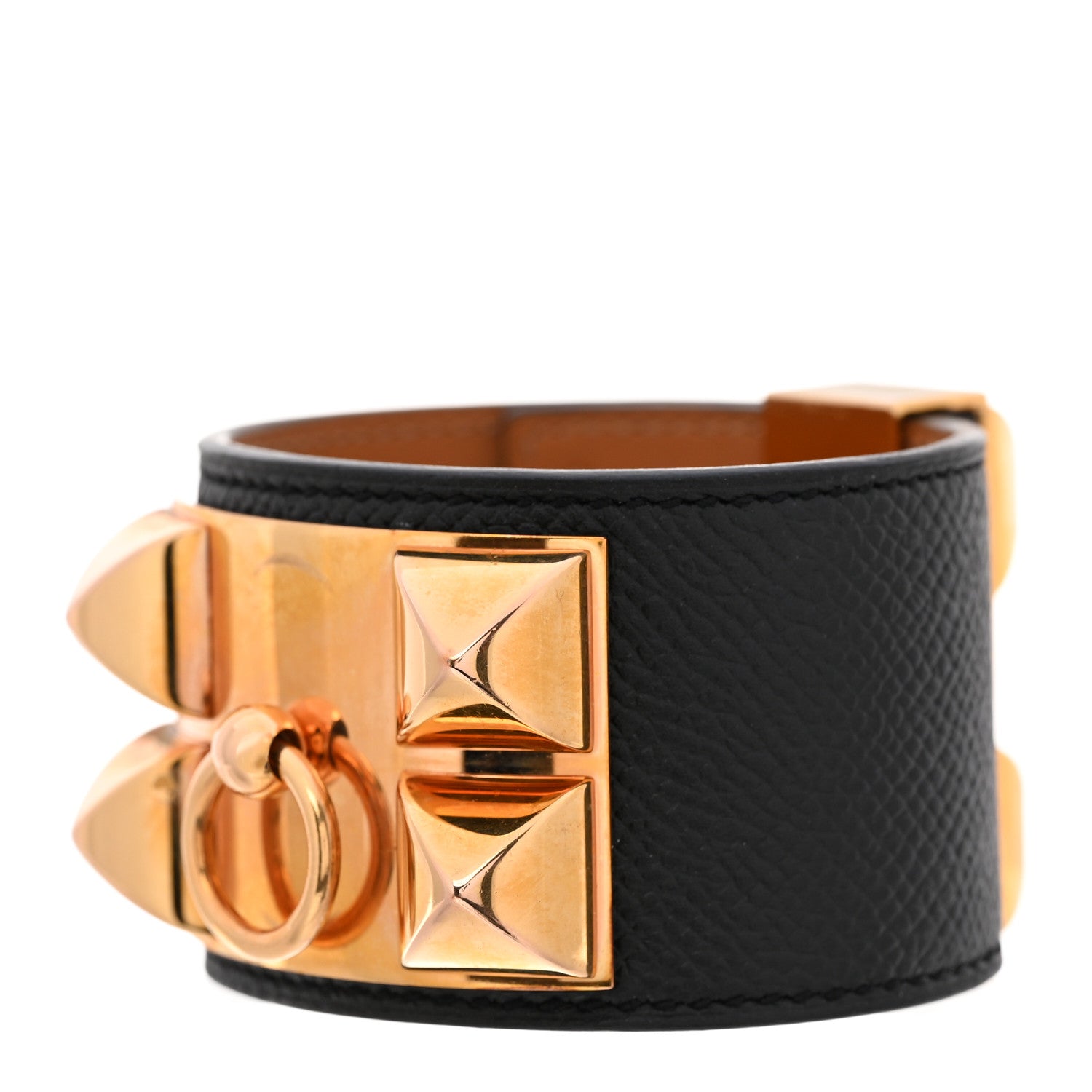 Hermes Epsom Collier de Chien CDC Bracelet S Black 1 of 9