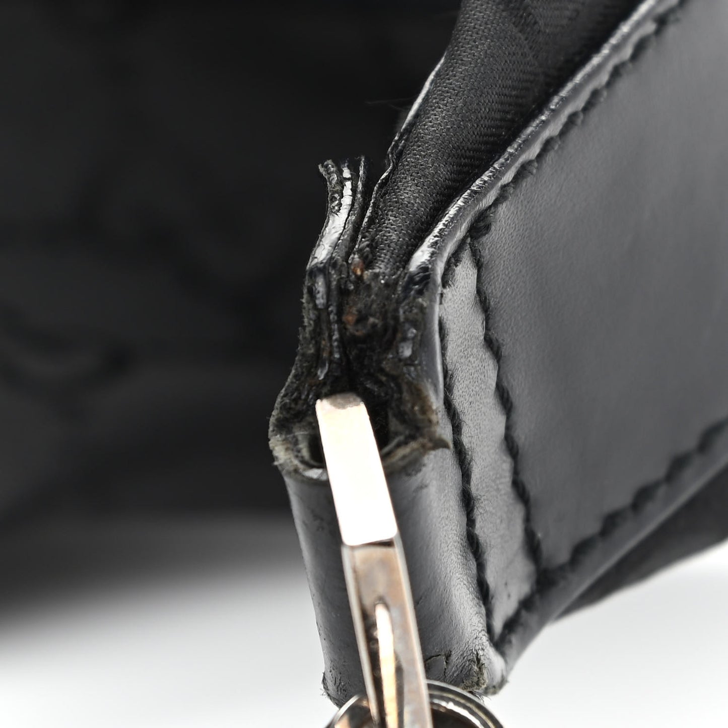 Nylon Monogram Extra Large Hobo Black