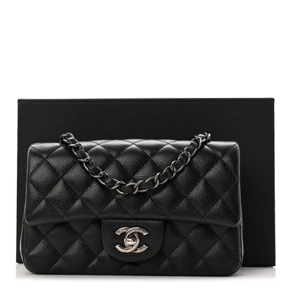Chanel Caviar Quilted Mini Rectangular Flap Black 10 of 10