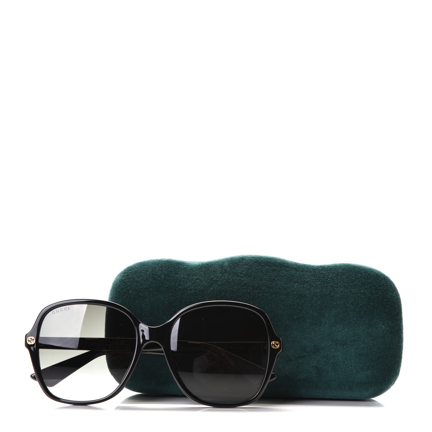 Acetate Square Frame GG0092S Sunglasses Black