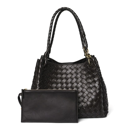 Bottega Veneta Nappa Intrecciato Large Andiamo Parachute Shoulder Bag Fondant 3 of 9