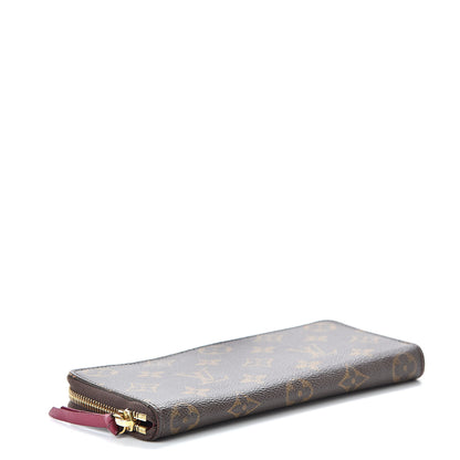 Louis Vuitton Monogram Clemence Wallet Fuchsia 4 of 8