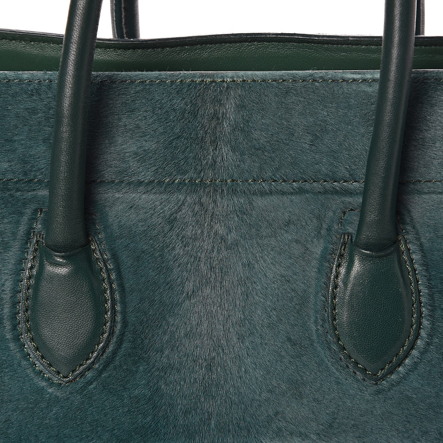 Celine Pony Hair Small Phantom Luggage Jade 16 of 16