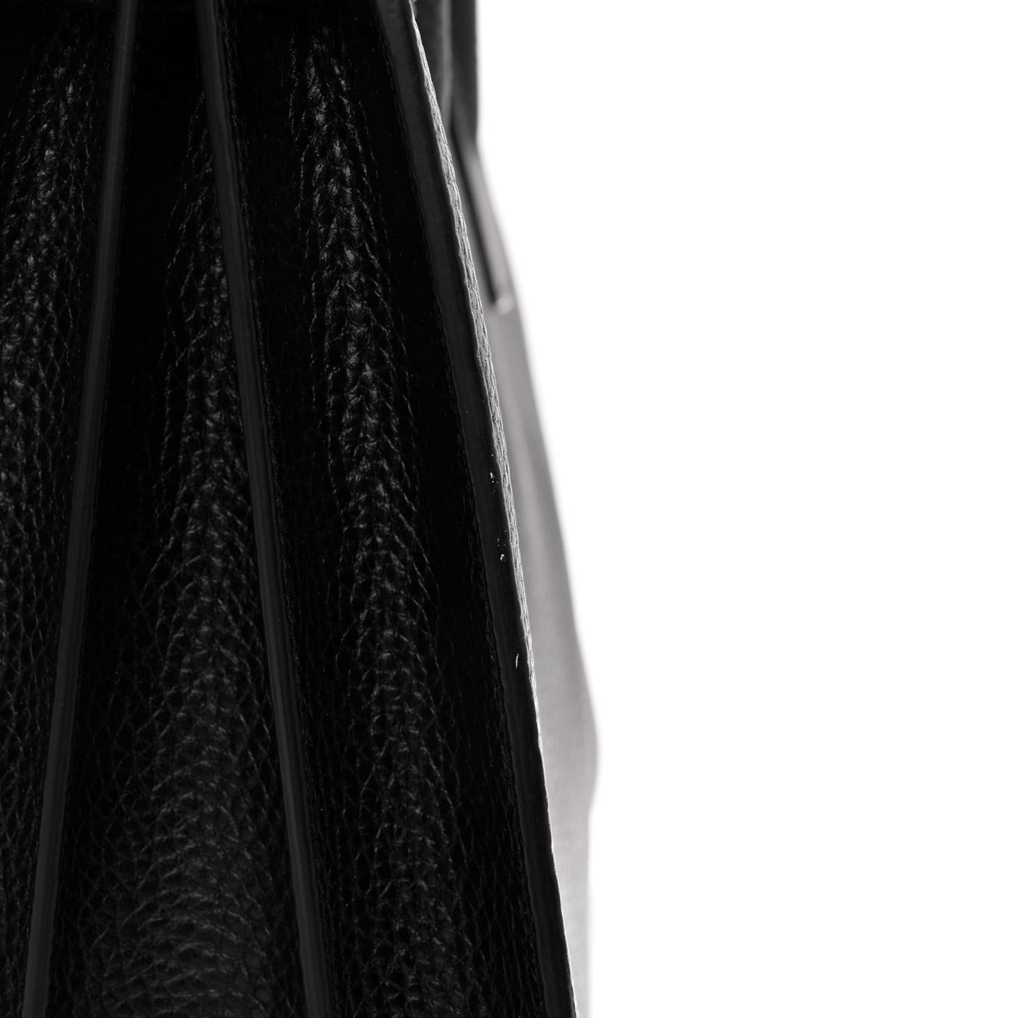 Grained Calfskin Large Sac De Jour Carryall Black