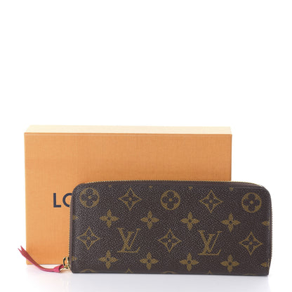 Louis Vuitton Monogram Clemence Wallet Freesia 10 of 10
