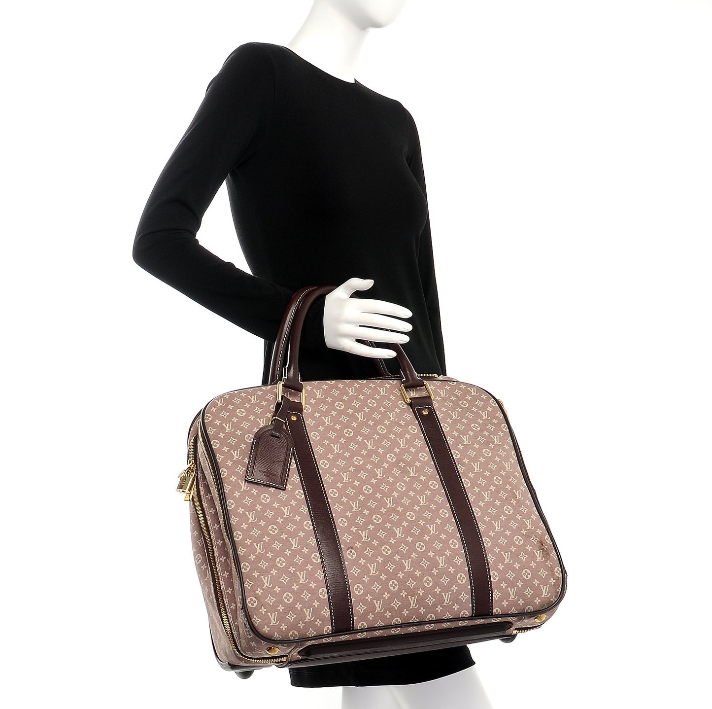 Monogram Idylle Epopee Rolling Suitcase Sepia