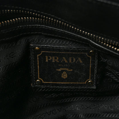Prada Tessuto Nylon Gaufre Tote  Black 6 of 9