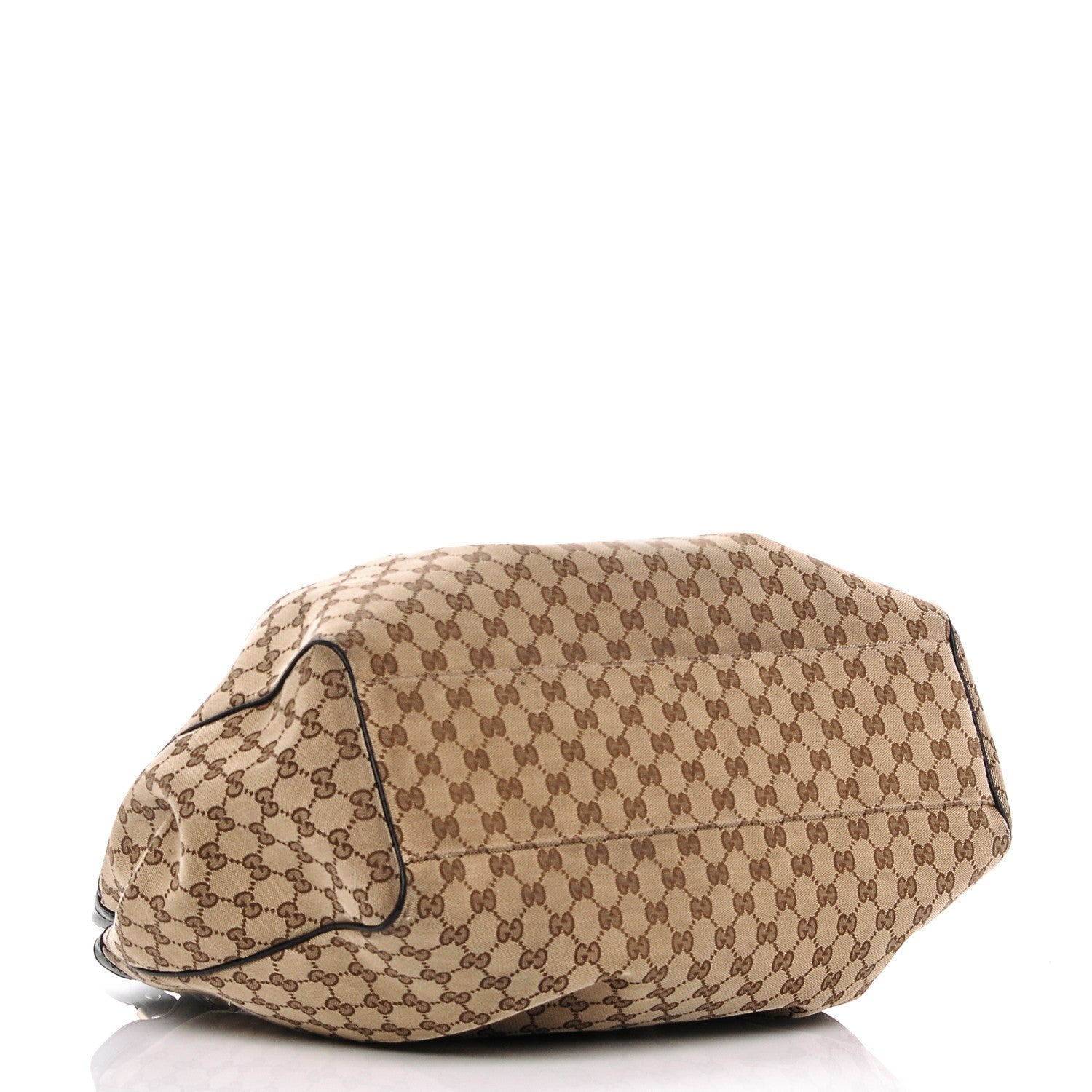Gucci Monogram Large Sukey Tote Beige Ebony Black 4 of 7