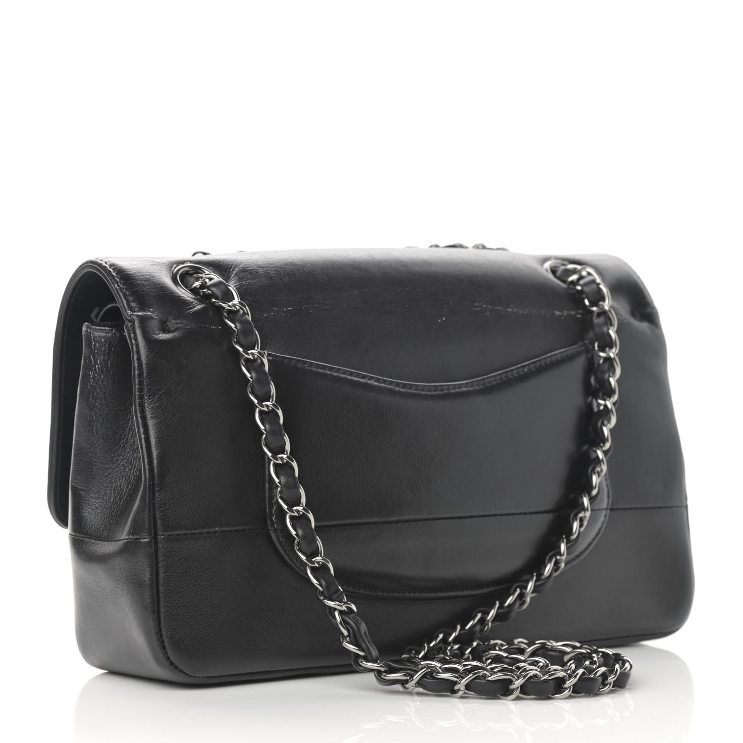 Chanel Calfskin Medium Classic Pure Double Flap Black 3 of 19