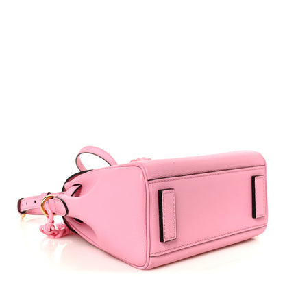 Versace Grained Calfskin Small La Medusa Top Handle Bag Pink 4 of 11