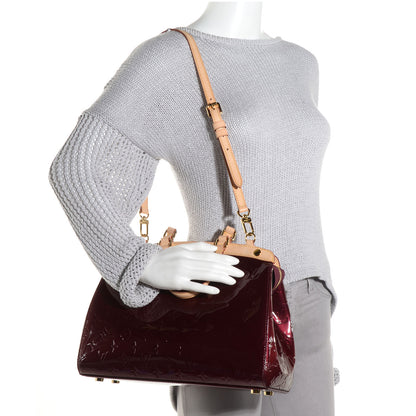 Louis Vuitton Vernis Brea MM Rouge Fauviste 2 of 8