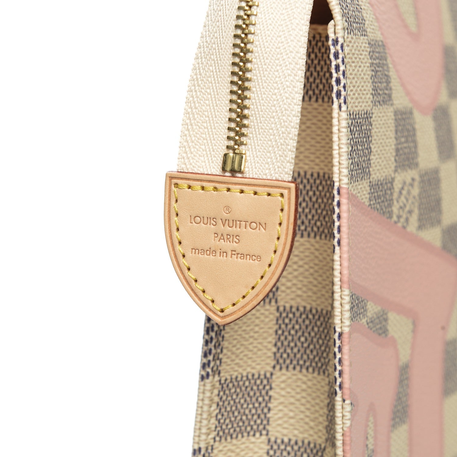 Louis Vuitton Damier Azur Tahitienne Toiletry Pouch 26 6 of 7