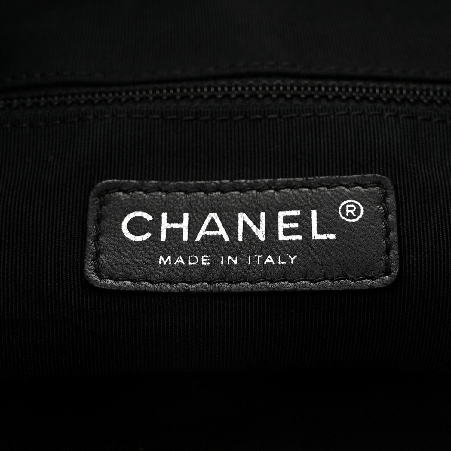 Chanel Canvas CC Paris Venice Bon Bon Tote Black White 6 of 11