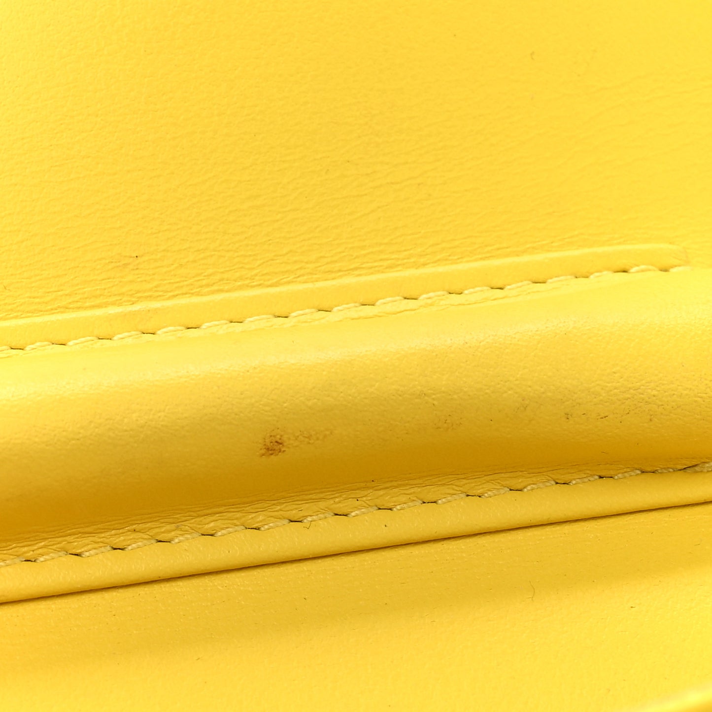 Caviar Chevron Quilted Boy Flap Waist Belt Bag Yellow