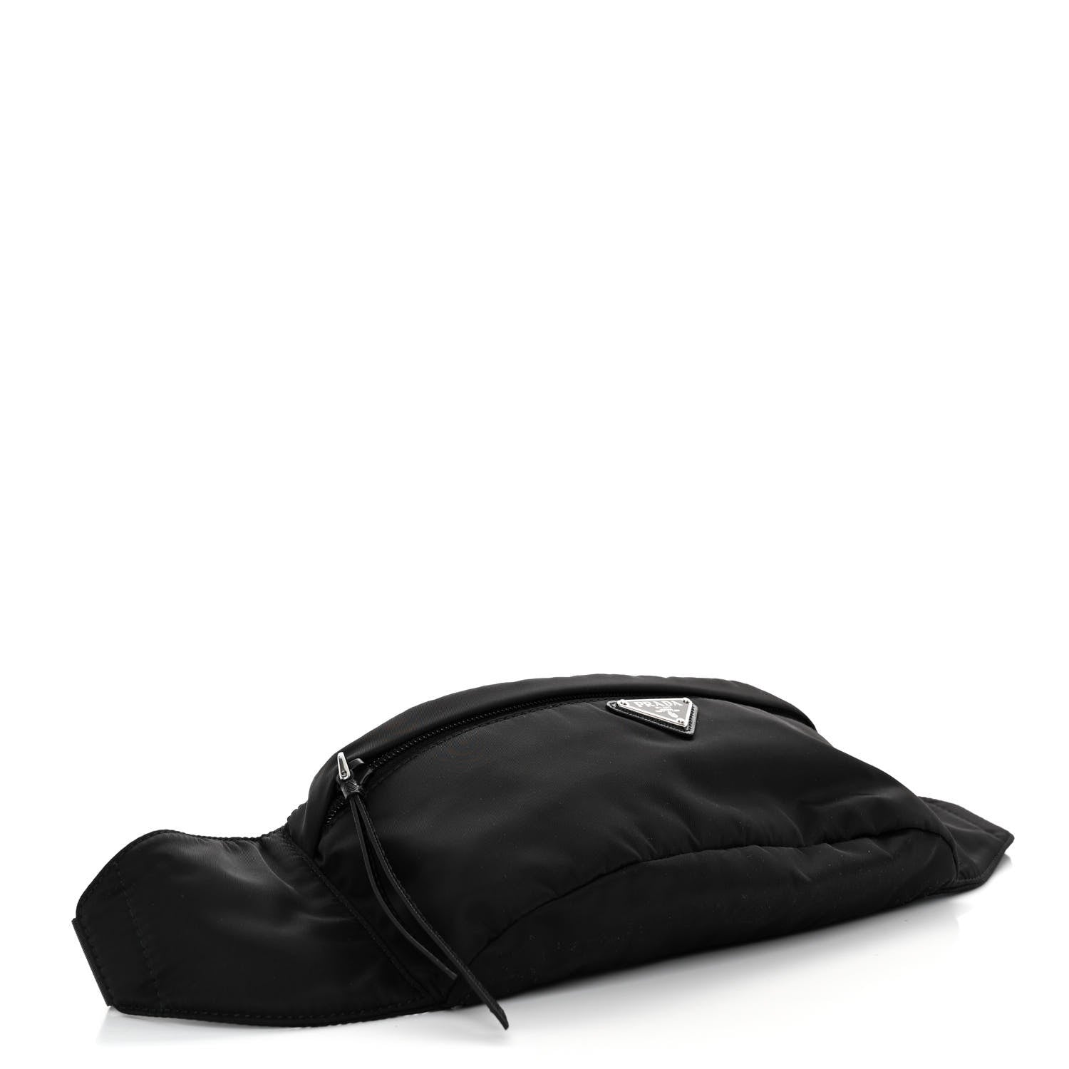 Prada Re-Nylon Saffiano Belt Bag Black 3 of 9