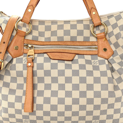 Louis Vuitton Damier Azur Evora MM 7 of 10