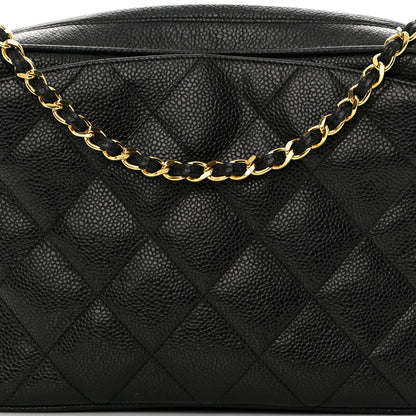 Chanel Caviar Quilted Camera Case Black 9 of 13