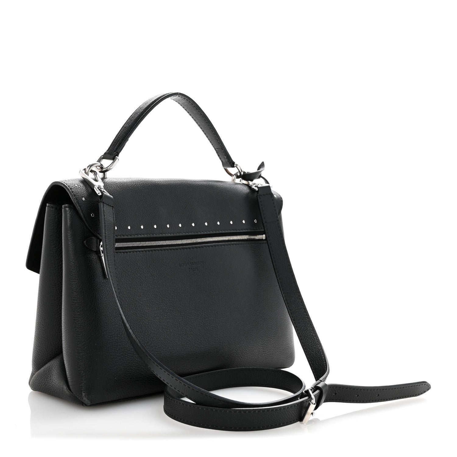 Louis Vuitton Soft Calfskin My Lockme Studs Black 3 of 17