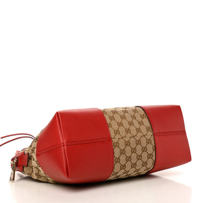 Gucci Monogram Medium Bree Shoulder Bag Red 4 of 10