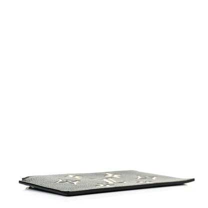 Louis Vuitton Empreinte Monogram Giant Crafty Pochette Felicie Zippered Insert Black 4 of 5