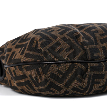 Fendi Zucca Chef Chain Hobo Tobacco 6 of 9