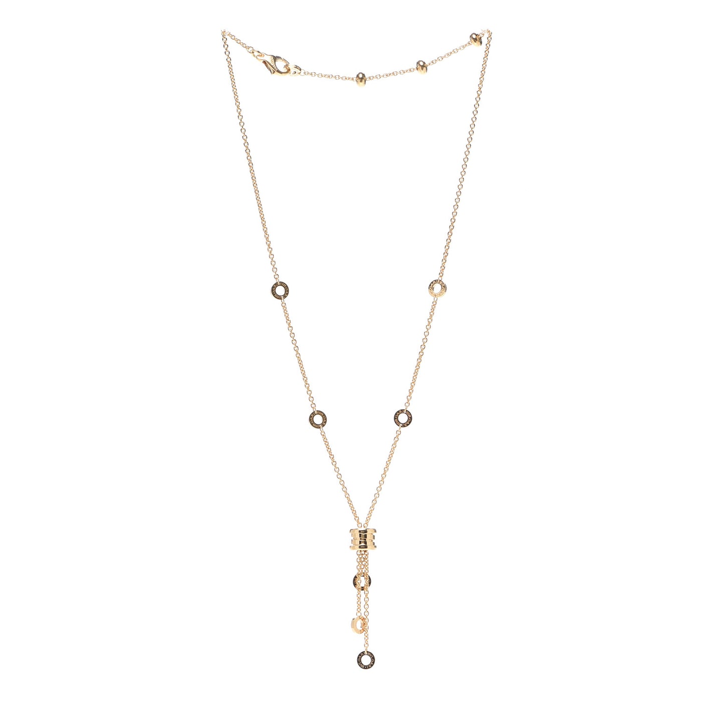 18K Yellow Gold B.Zero1 Lavalier Necklace