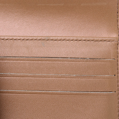 Chanel Iridescent Glazed Calfskin Quilted Compact Boy Wallet Beige 7 of 11