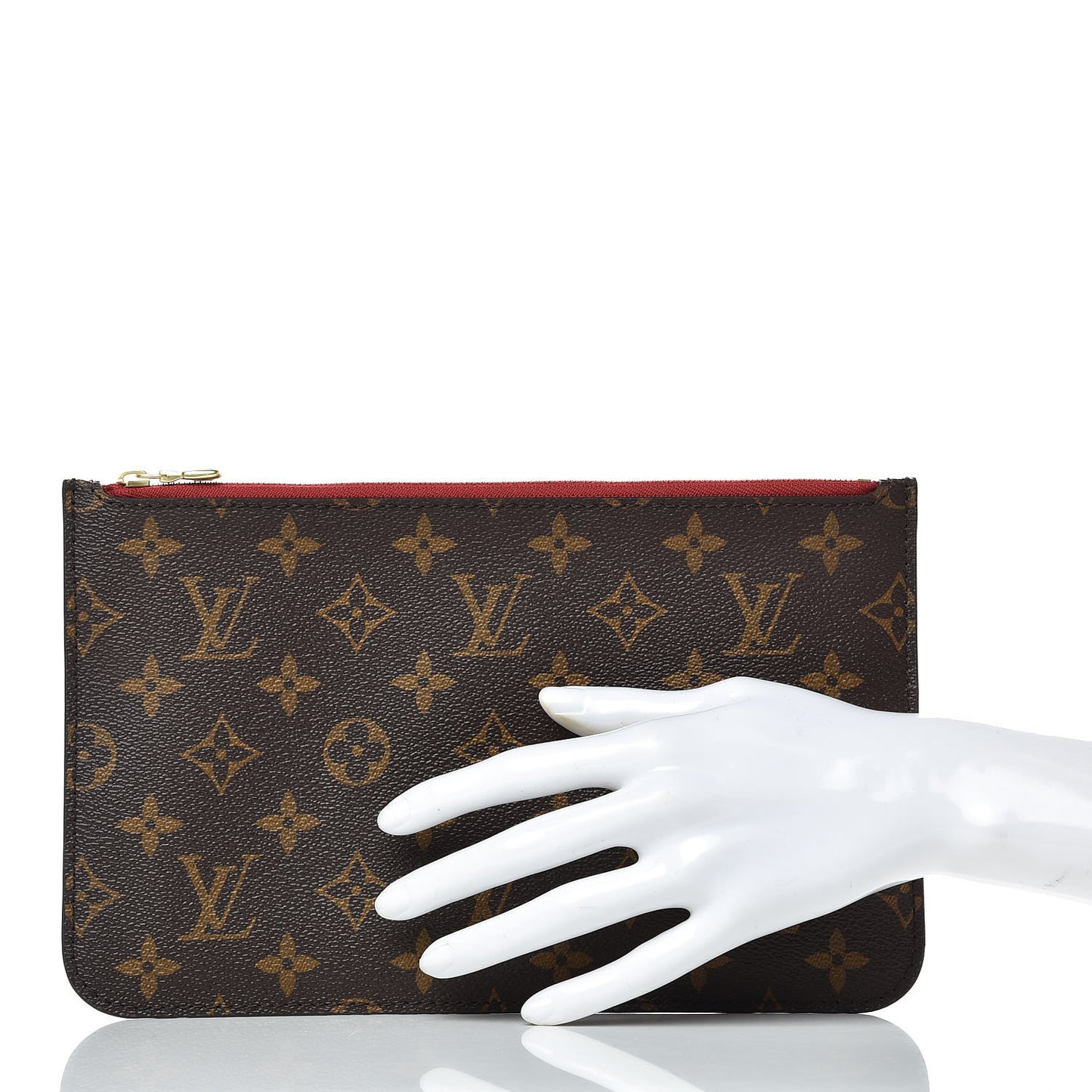 Monogram Neverfull MM GM Pochette Cherry