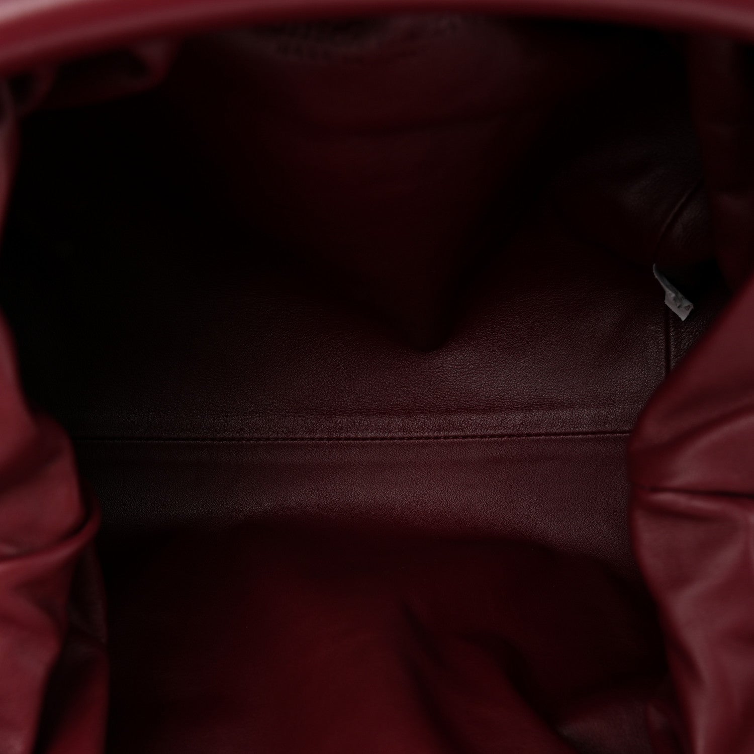 Bottega Veneta Smooth Butter Calf The Pouch Oversized Clutch Bordeaux 5 of 10