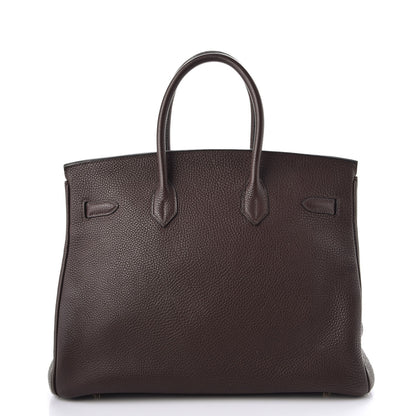 Hermes Togo Birkin 35 Chocolate 5 of 55