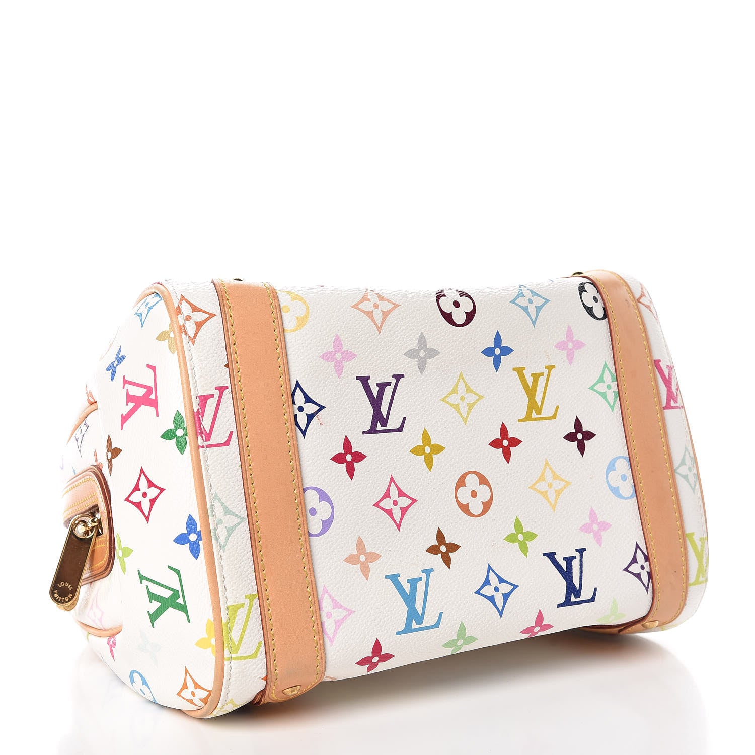 Louis Vuitton Monogram Multicolor Priscilla White 4 of 16