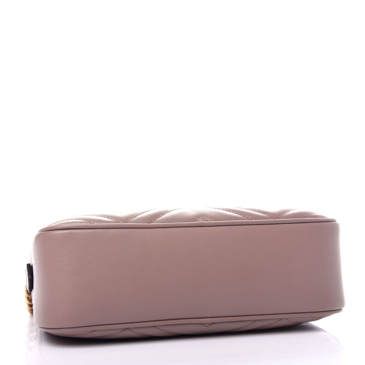 Calfskin Matelasse Small GG Marmont Chain Shoulder Bag Porcelain Rose