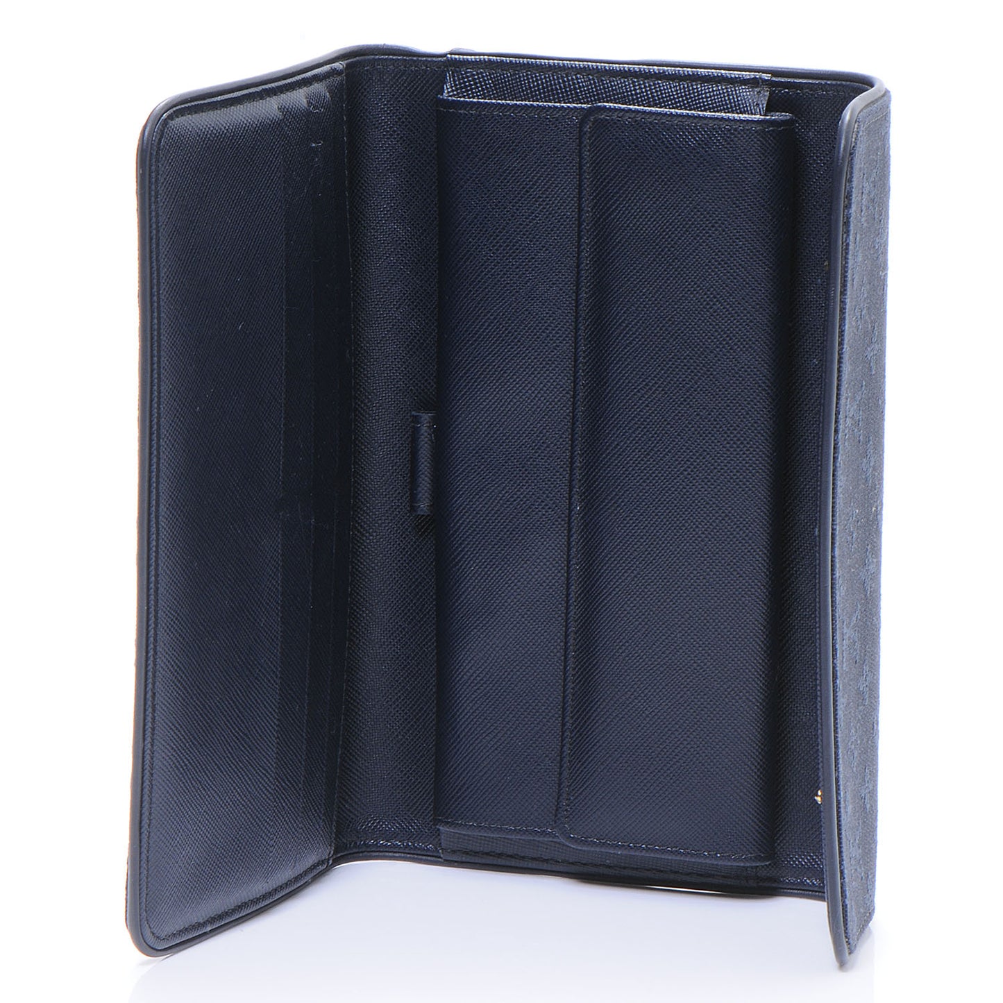 Mini Monogram Porte Tresor International Wallet Blue
