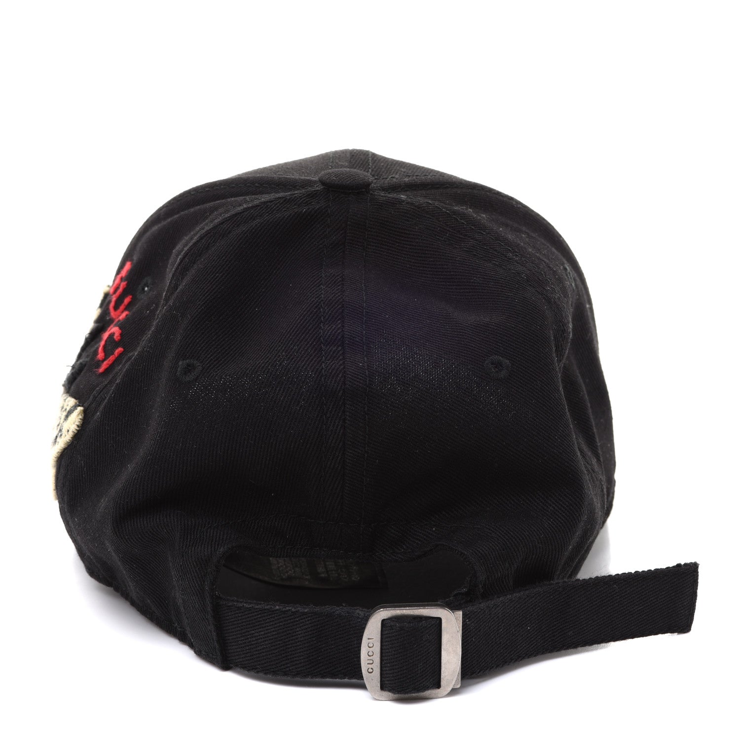 Gucci X MLB Cotton NY Yankees Baseball Hat 57-61 Black 6 of 10