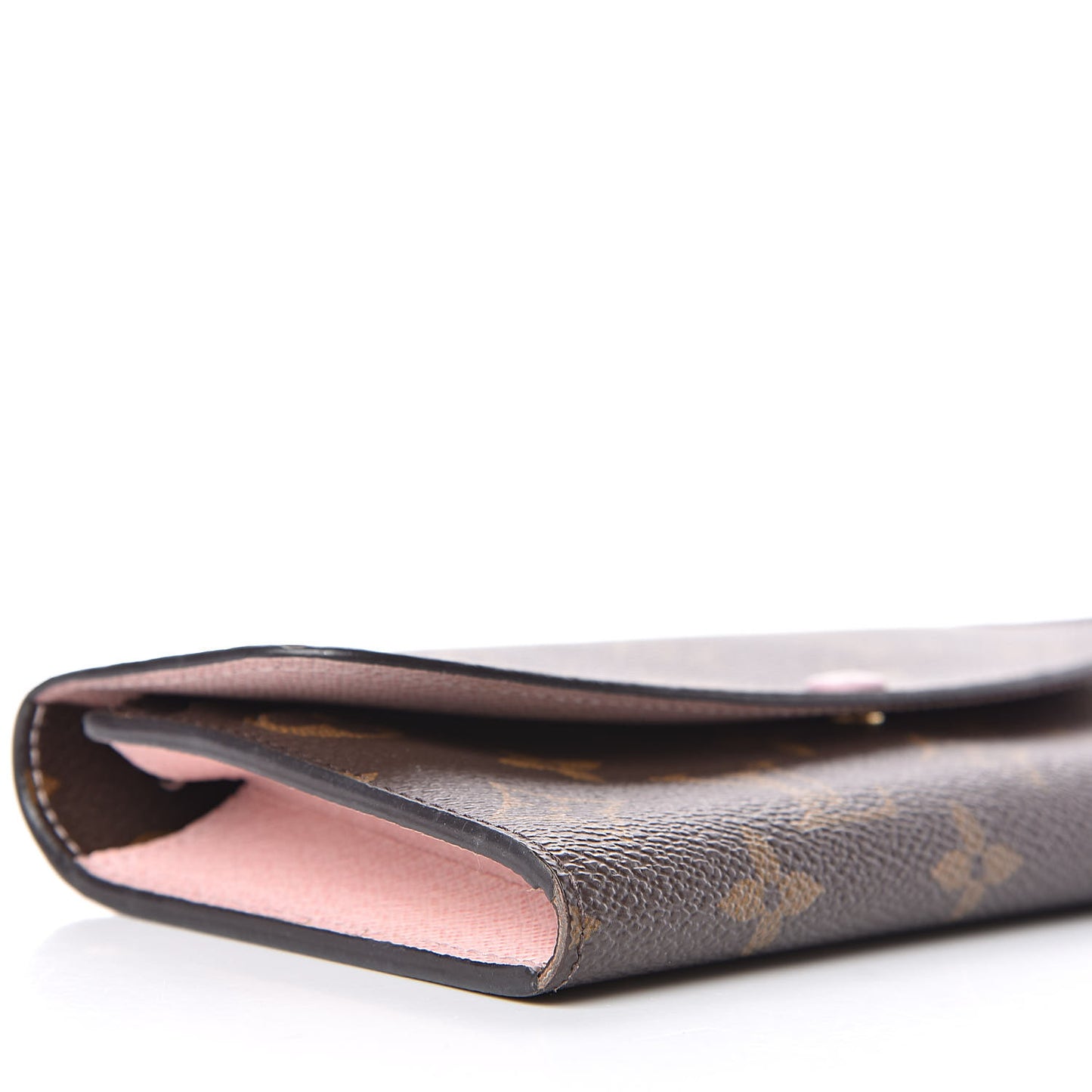 Monogram Emilie Wallet Rose Ballerine